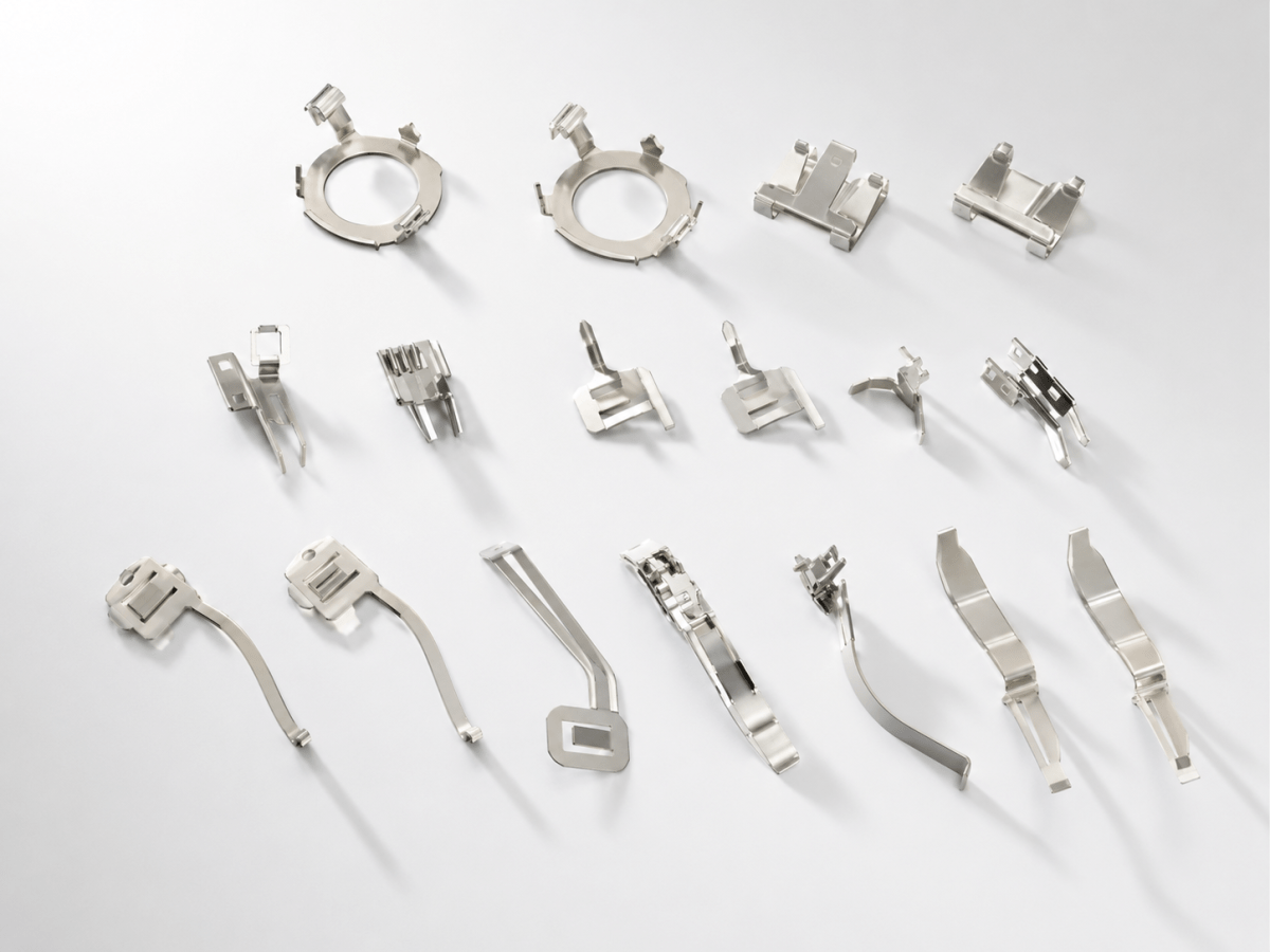 Precision metal stamping auto key spring