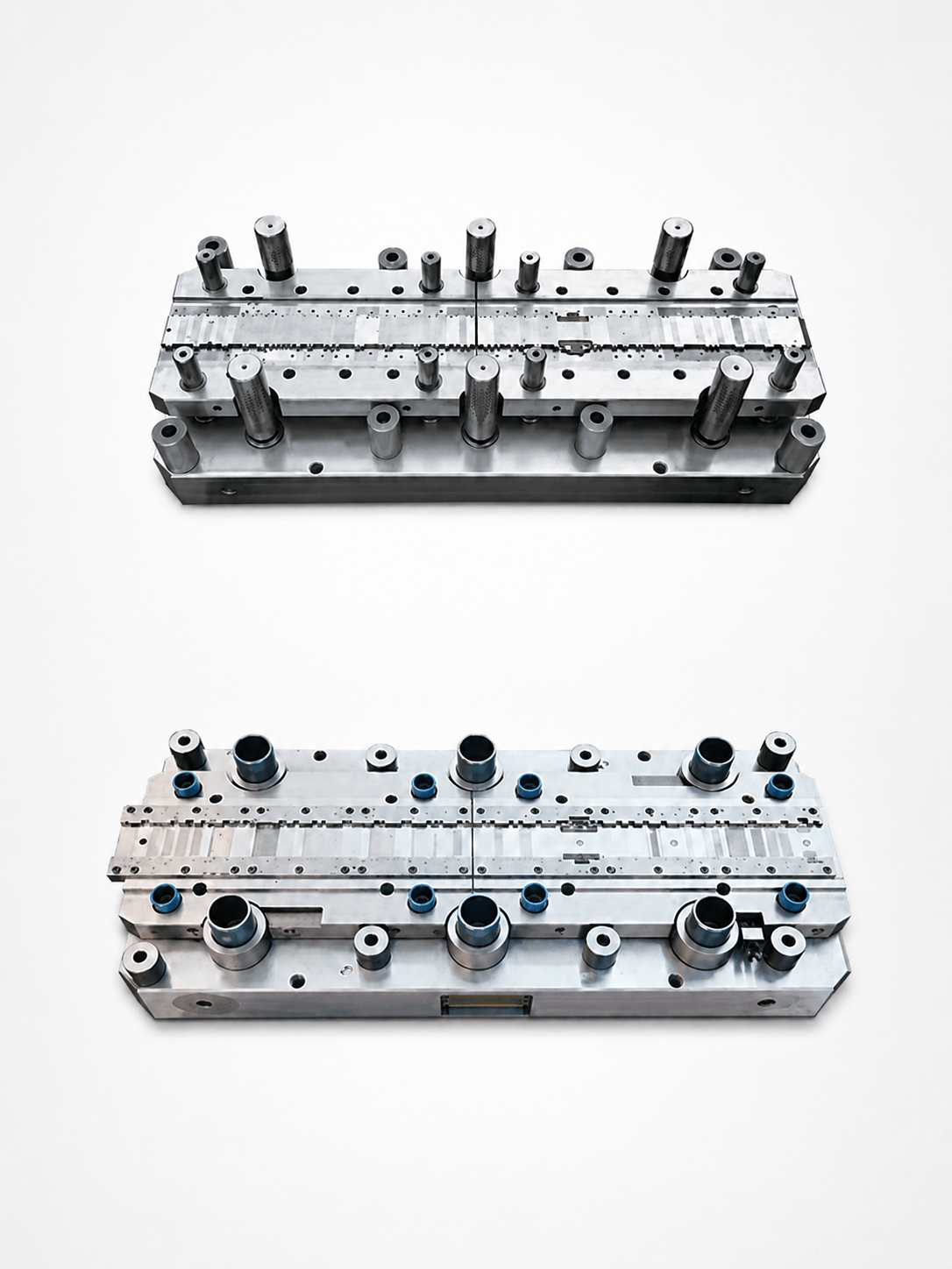 High accuracy progressive die for precision lead frames