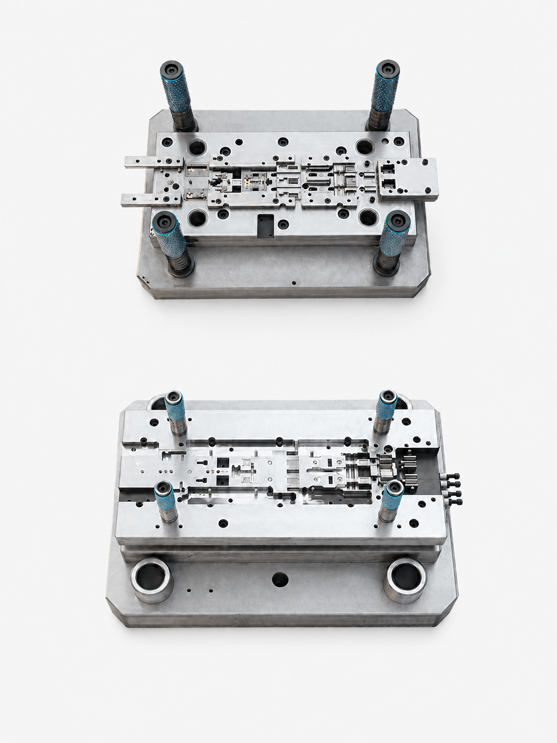 Precision terminal progressive stamping die
