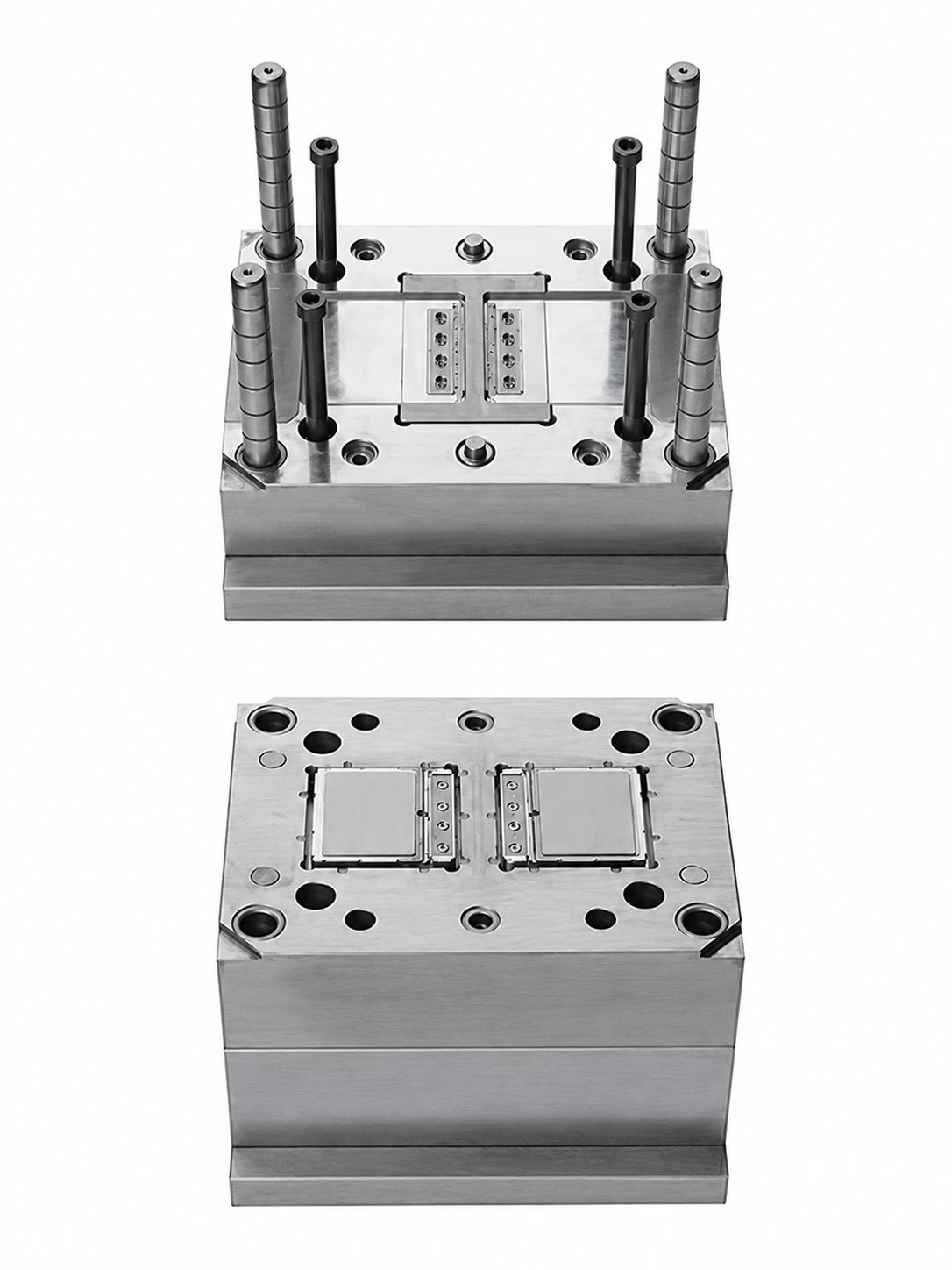 Plastic encapsulation mold for temperature control components